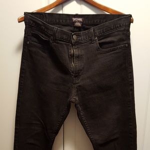 Michael Kors Men's Black-Washed Leans 32W/30L